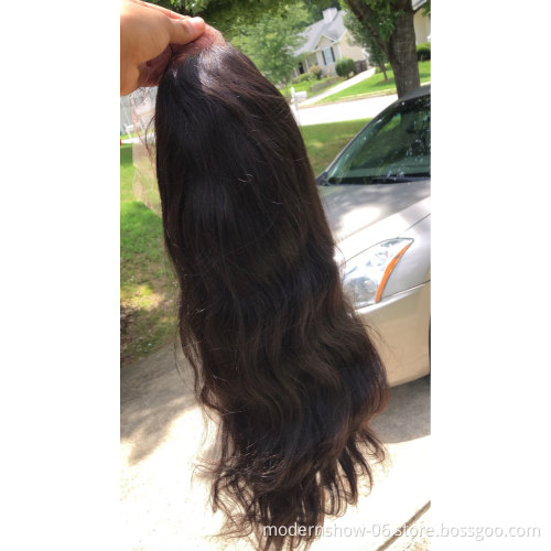 Raw Cambodian Hair Pre Plucked Body Wave Wig,360 Degree Lace Frontal Wigs Human Hair